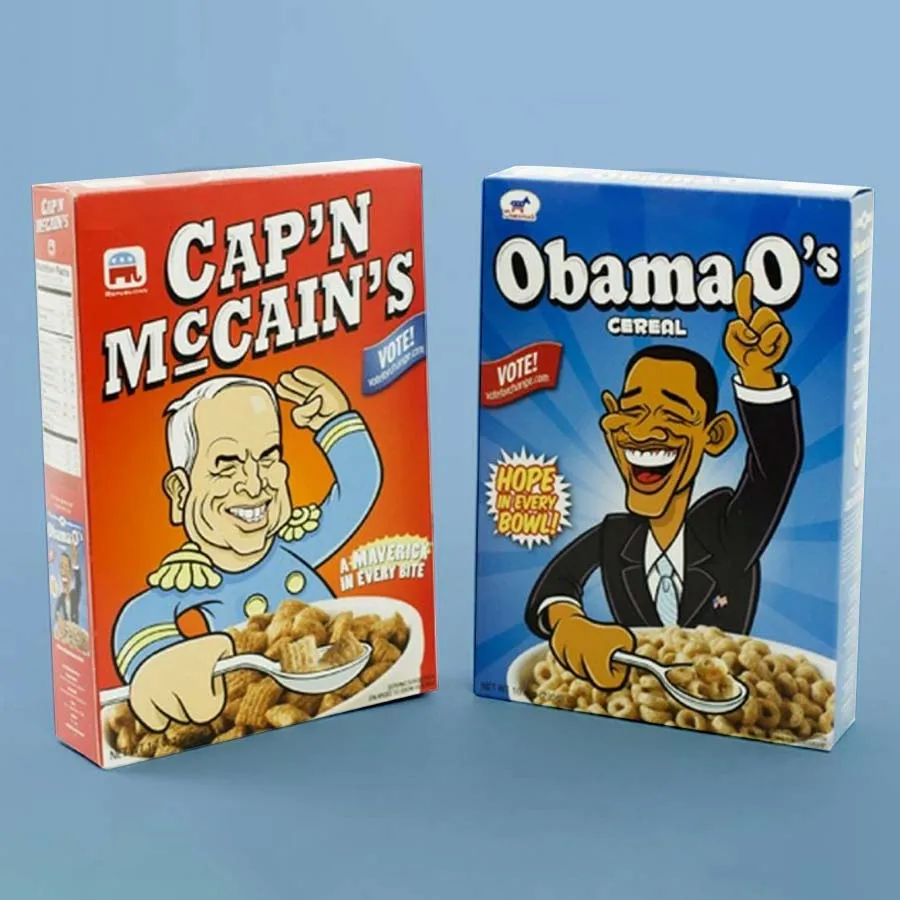 VINTAGE CEREAL BOXES - The Standard Packaging